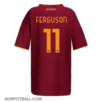 Billige Fotballdrakt AS Roma Evan Ferguson #11 Replika Hjemmedrakt Dame 2025-26 Kortermet